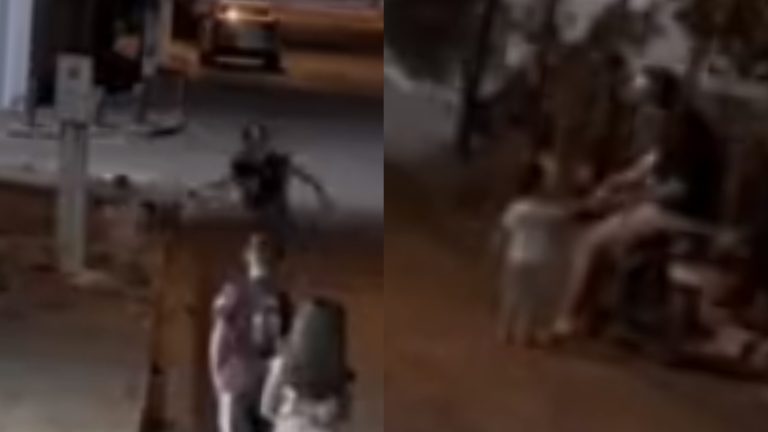 Criança quase é raptada enquanto brincava na rua, mãe se desespera; vídeo