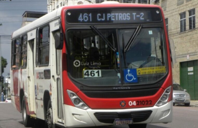 Criminosos tocam o terror durante assalto à coletivo na Zona Sul de Manaus