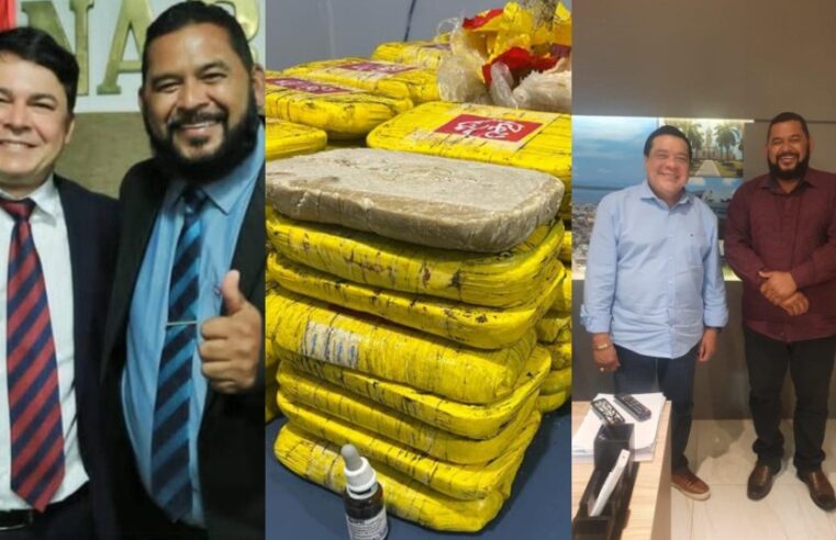 Vereador e Aliado do Prefeito Keitton Pinheiro é preso com mais de 80kg de drogas no Amazonas