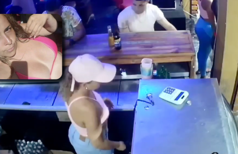 Mulher é execut4da a s4ngue frio enquanto trabalhava em bar; veja vídeo