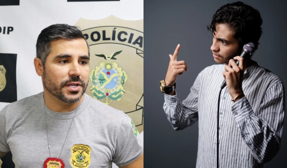 Humorista Leandro Leite cancela sorteio de rifas online e delegado brinca: “Já estava com as algemas na mão”