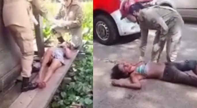 Vídeo: “amigas” decidem duelar com faca e pedaço de pau em Manacapuru