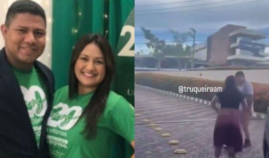 [Vídeo]: Pastora Manauara flagra maridão “orando” com outra em motel no Aleixo em Manaus; confira