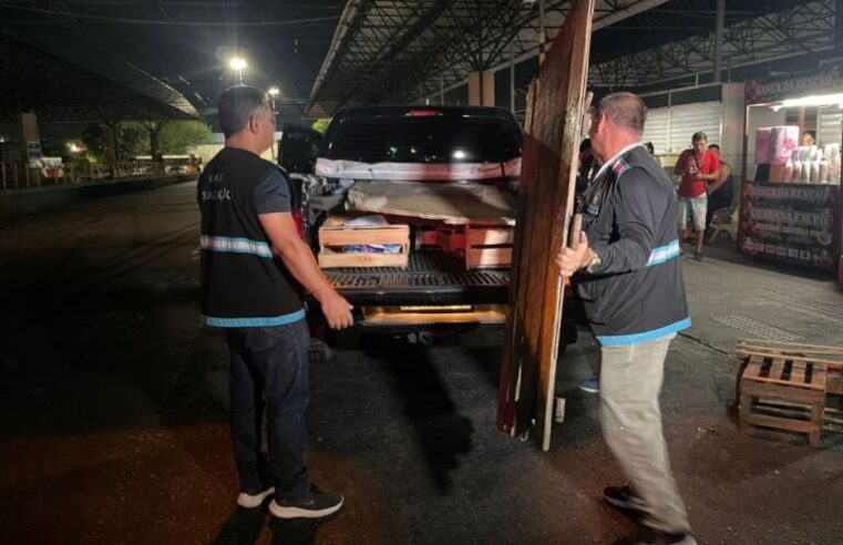 Comércio ilegal é fiscalizado e prefeitura reforça segurança em terminais de Manaus