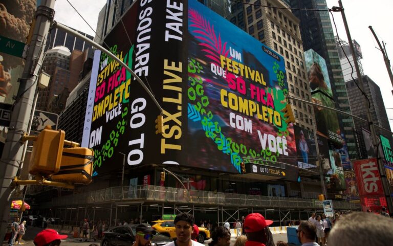 Festival #SouManaus Passo a Paço 2023 agora está na tela da Times Square, em New York City