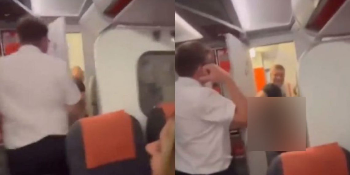Vídeo de casal nhanhando em banheiro de avião viraliza; assista