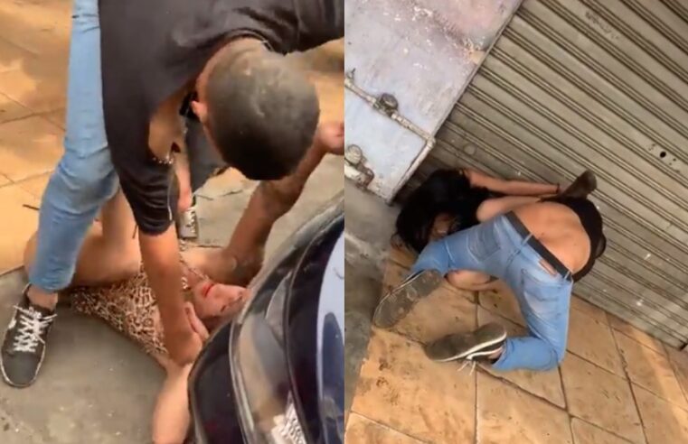 “Mamou tem que pagar” dispara travesti após se “embolar” na porrada com cliente caloteiro; assista