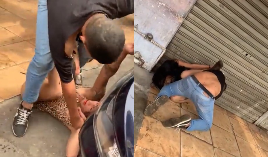 “Mamou tem que pagar” dispara travesti após se “embolar” na porrada com cliente caloteiro; assista