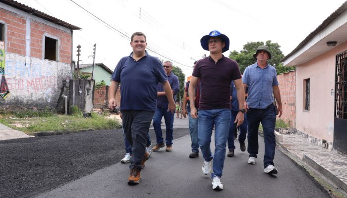 Fruto de 1.000 dias de trabalho, programa ‘Asfalta Manaus’ da prefeitura pavimenta mais de 2 mil ruas￼