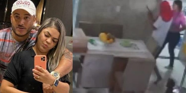 Vídeo: esposa contrata pistoleiro para matar o marido e abre a casa para o matador entrar