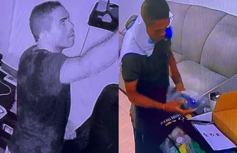 [VÍDEO] – Meliante invade lava-jato do Parazinho e furta objetos no Av. Nilton Lins no Parque 10 em Manaus￼