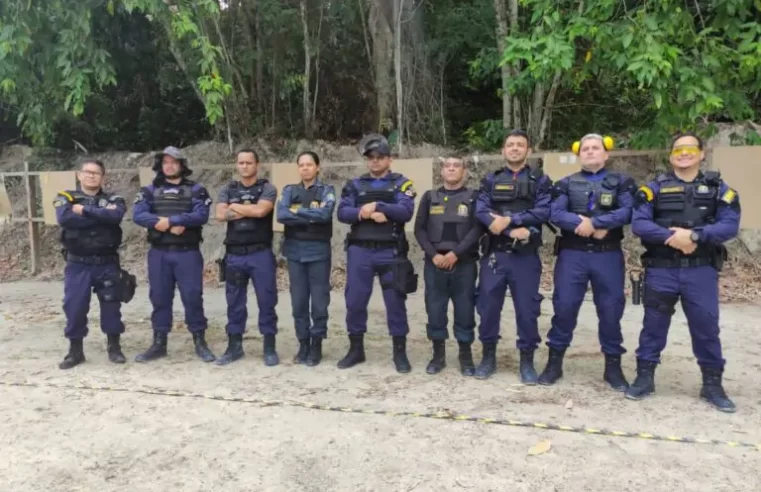 Guardas municipais de Manaus estão aptos para usar pistolas Taurus￼
