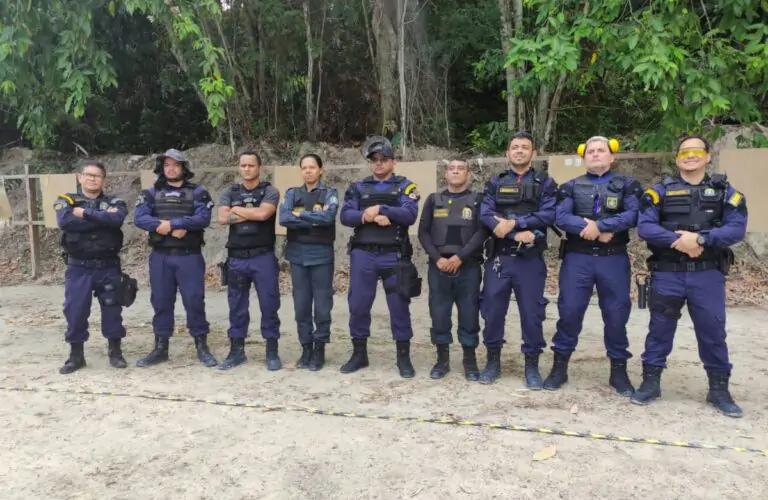 Guardas municipais de Manaus estão aptos para usar pistolas Taurus￼