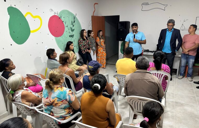 Dione Carvalho prestigia a reinauguração do Instituto Rei Davi