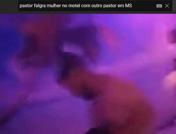 Vídeo: pastor pega mulher no motel com outro pastor e quebra tudo; assista￼