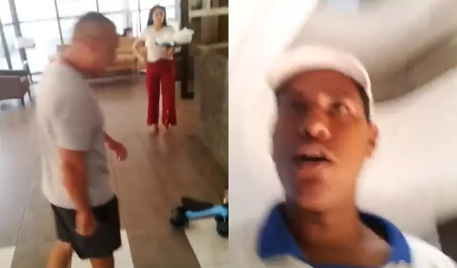 [Vídeo]: Motoboy é agredido por cliente em Condomínio de Luxo; assista￼