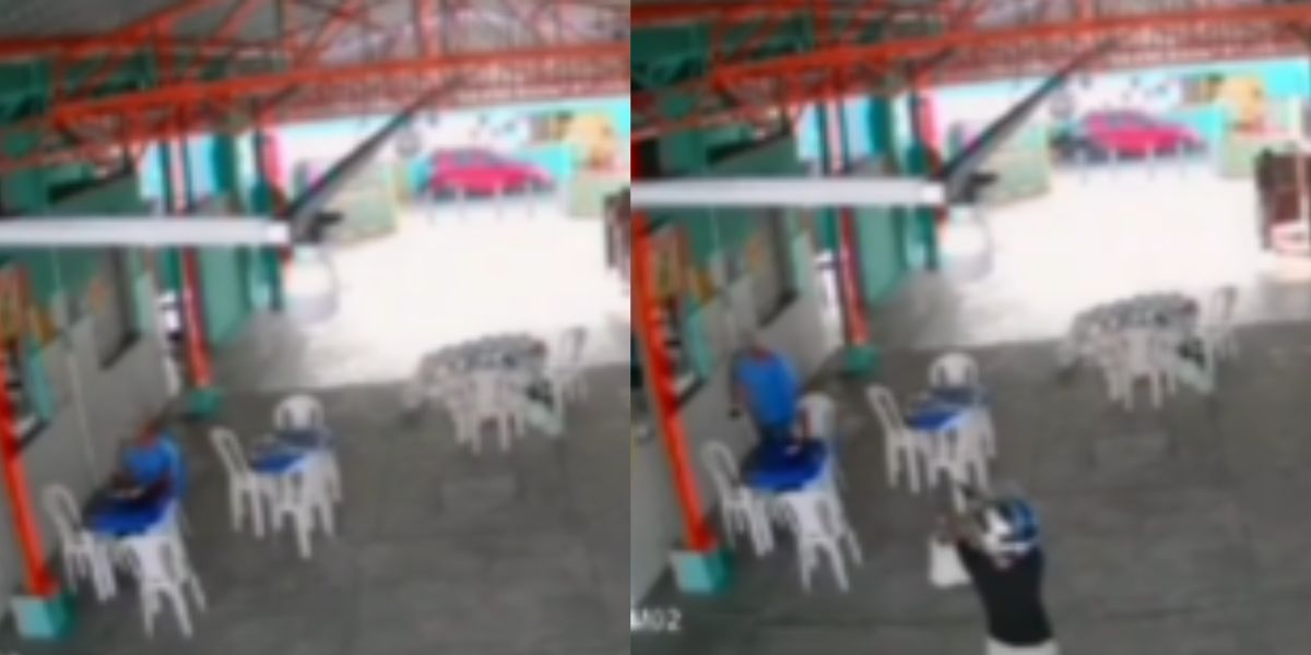 ARRASTÃO: Dupla invade feira e ‘toca o terror’ na zona Norte de Manaus￼