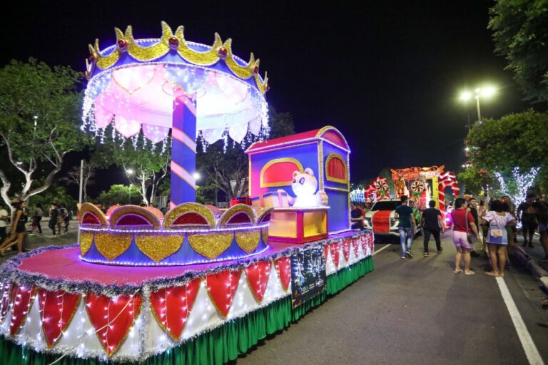 Manaus terá noite de magia e encanto com a 1ª Parada Natalina no parque Amazonino Mendes￼