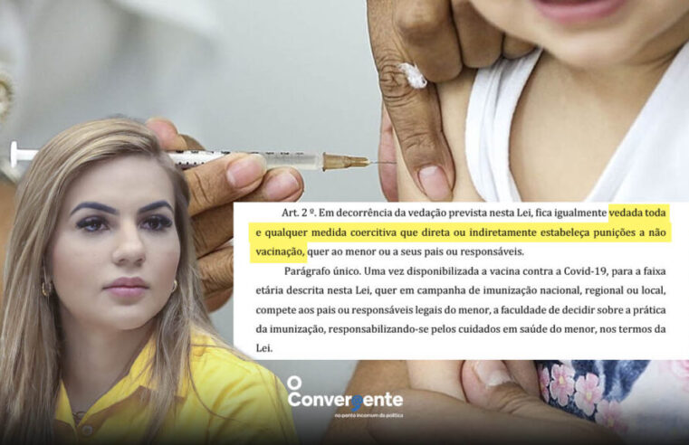 PL de Débora Menezes pretende vedar obrigatoriedade de vacinação contra Covid-19 em crianças e divide opiniões￼￼