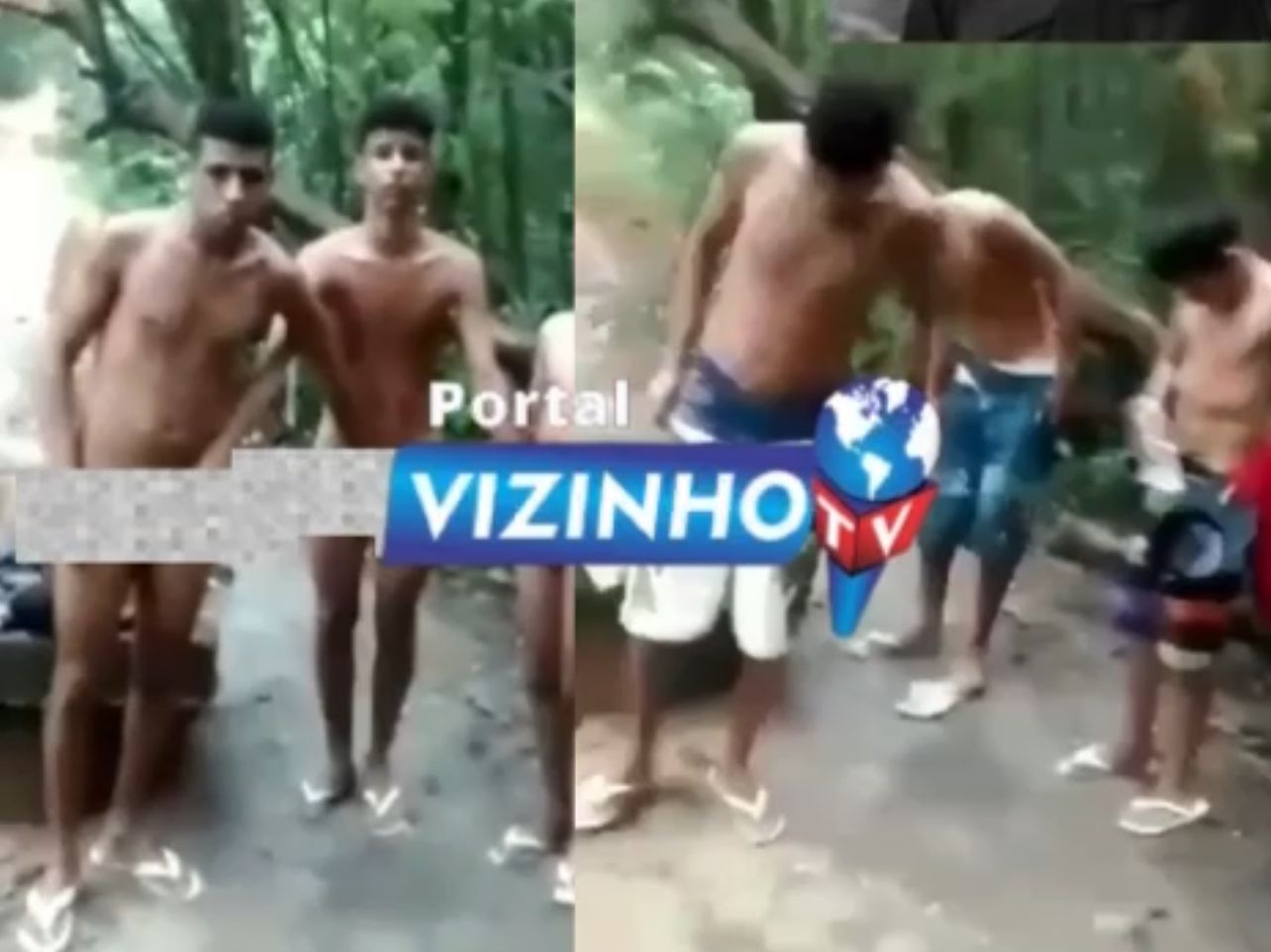 Se não chupa morre: Trio vai parar no tribunal do ‘pipo’ após vender drogas na área da facção rival; veja vídeo
