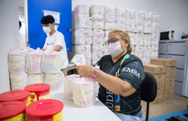 Semsa informa interrupção temporária no fornecimento de produtos do Leite do Meu Filho￼