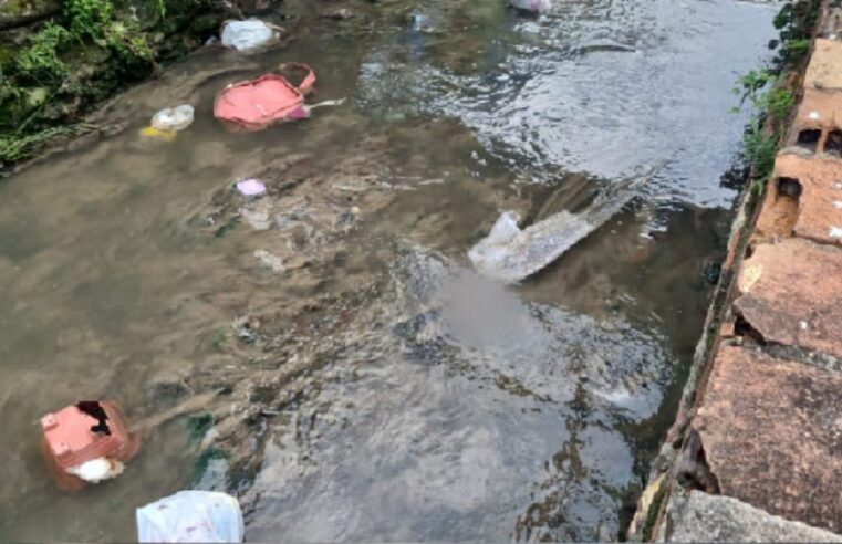 Feto é encontrado dentro de igarapé no bairro Alvorada, em Manaus