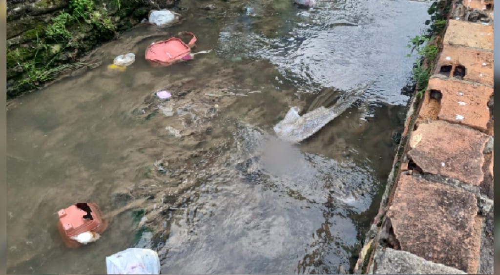 Feto é encontrado dentro de igarapé no bairro Alvorada, em Manaus