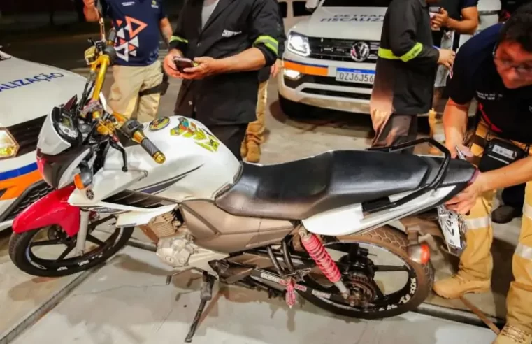 Mais um ‘rolezinho’ é desarticulado em Manaus e 19 motocicletas são removidas￼