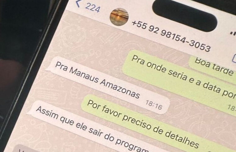 BBB24: Esposa de Rodriguinho expõe ‘ameaças’ de amazonense: ‘vamos esperar esse surubim malhado com fechas’￼