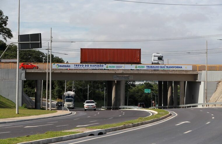Trevo do Rapidão Rodoanel é inaugurado na Zona Leste de Manaus