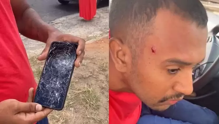 Com raiva, mulher morde motorista de app que se negou a ligar ar-condicionado￼