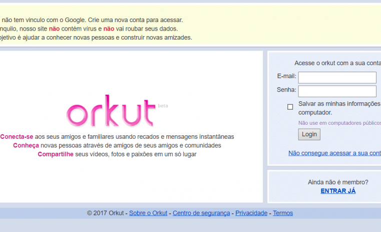Há 20 anos nascia o Orkut; relembre comunidades que deixaram saudades