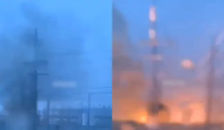 [VÍDEO] l Incêndio em subestação da Amazonas Energia deixa vários bairros sem luz em Manaus