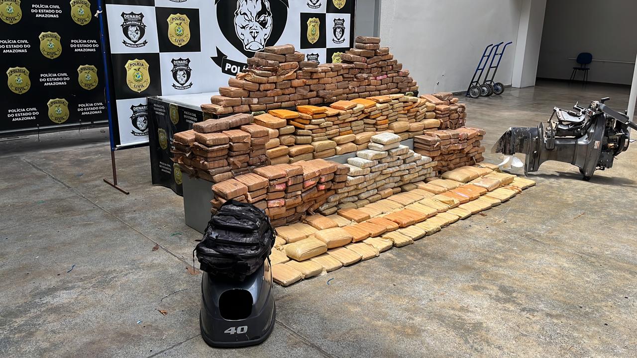 Mais de 400 quilos de drogas são apreendidos no Alto Rio Negro