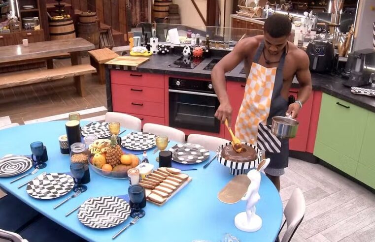 Davi faz bolo para aniversário de Rodriguinho, e Pitel reage: ‘Ele vai querer morrer’