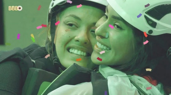 Após disputa intensa, Isabelle e Beatriz vencem prova do líder