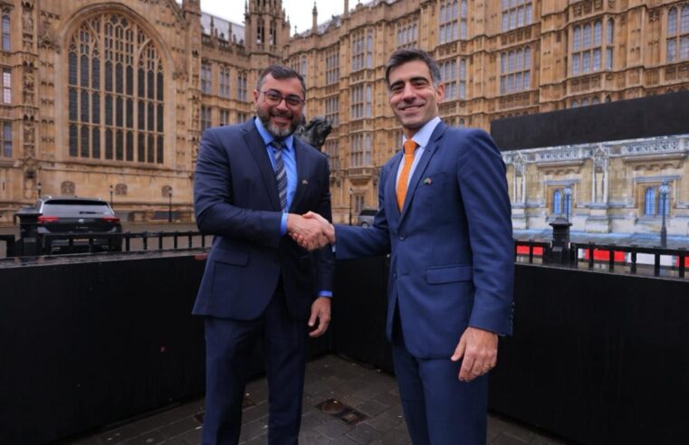Wilson Lima busca parceria para projetos educacionais do Amazonas com universidade e empresas em Londres