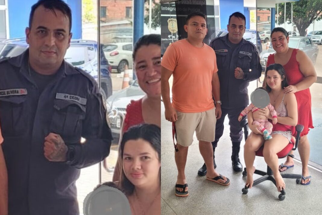 Manobra de “Heimlich”: policiais salvam bebê engasgado em Manaus