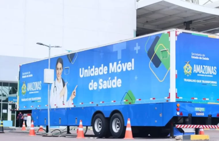 Carretas oferecem exames gratuitos de ultrassonografia e mamografia em shopping de Manaus