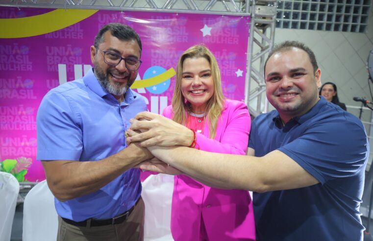 Wilson Lima empossa Kuka Chaves como presidente do União Brasil Mulher Amazonas