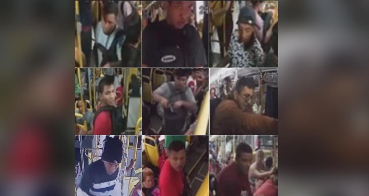 Homens envolvidos em roubos a ônibus são procurados em Manaus