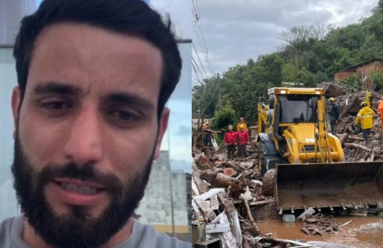 [Vídeo]: “Tem coisas mais importantes pra fazer” dispara Matteus para “curiosos” que estão registrando a catástrofe do RS