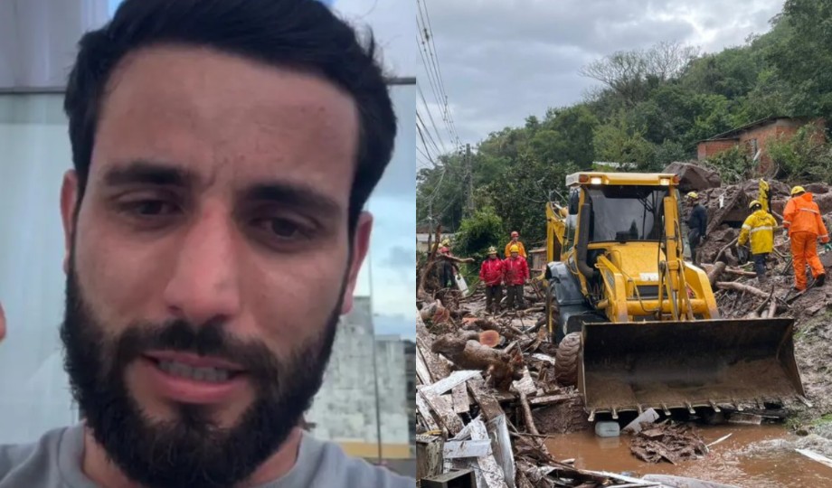 [Vídeo]: “Tem coisas mais importantes pra fazer” dispara Matteus para “curiosos” que estão registrando a catástrofe do RS