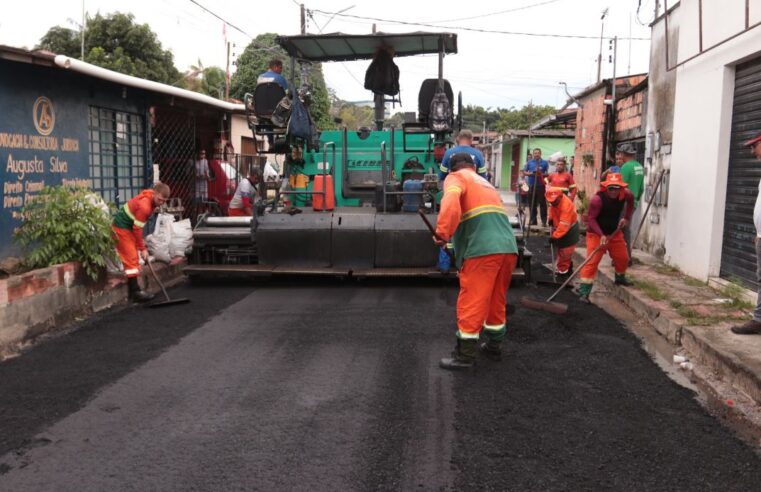 Nova fase do ‘Asfalta Manaus’ terá ações em três zonas da capital. Onde você quer que passe?