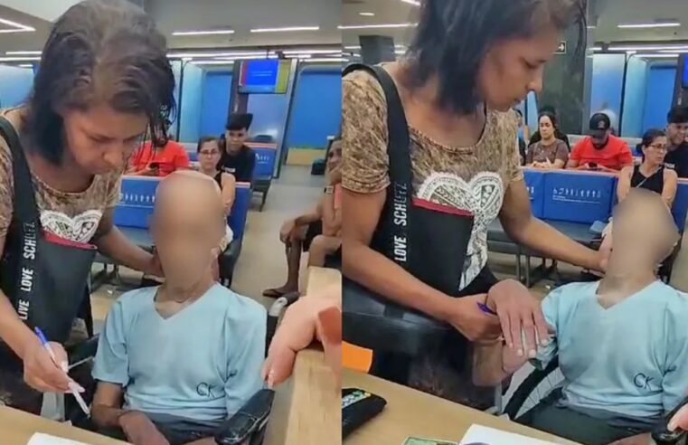 Justiça aceita denúncia contra mulher que levou tio morto ao banco