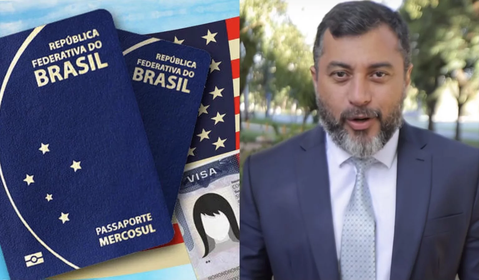 Governador Wilson Lima negocia instalação de consulado dos EUA em Manaus para emissão de vistos