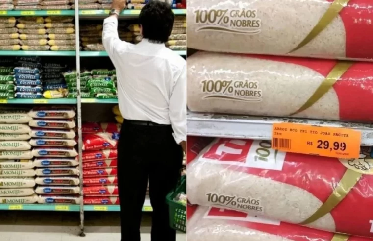 Preço do arroz pode aumentar no Brasil devido enchentes no RS