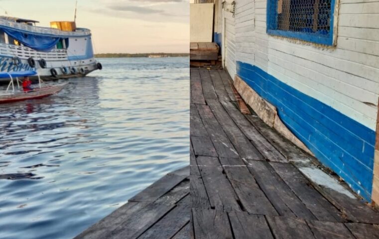 C0rpo de peixeiro é encontrado amarrado a balsa na Feira da Panair