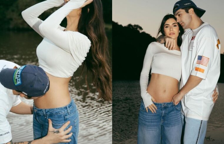 Luan Santana e Jade Magalhães anunciam gravidez