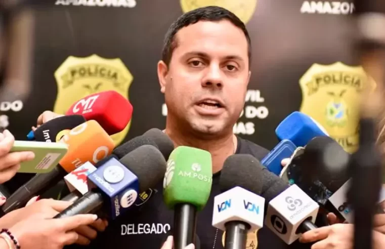Delegado de Polícia Civil Ericson Tavares se entrega após ter nova prisão decretada pela justiça em Manaus